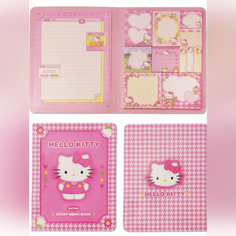 Hello Kitty New Cute Sticky Memo Book
